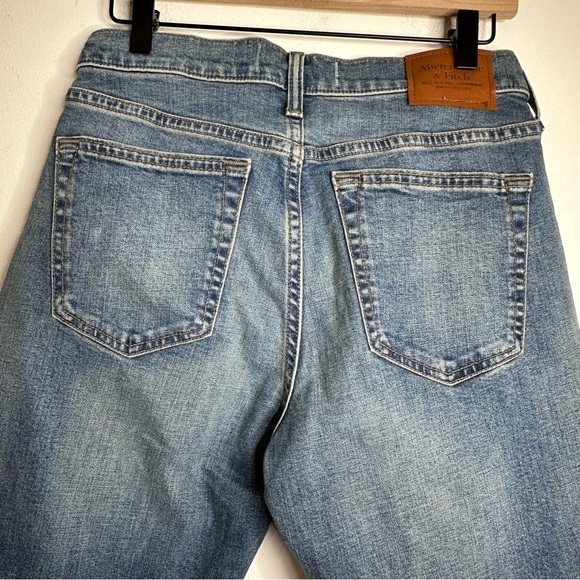 NWT Abercrombie & Fitch Men’s Signature Stretch Athletic Slim Jeans Size 29 - Picture 5 of 11